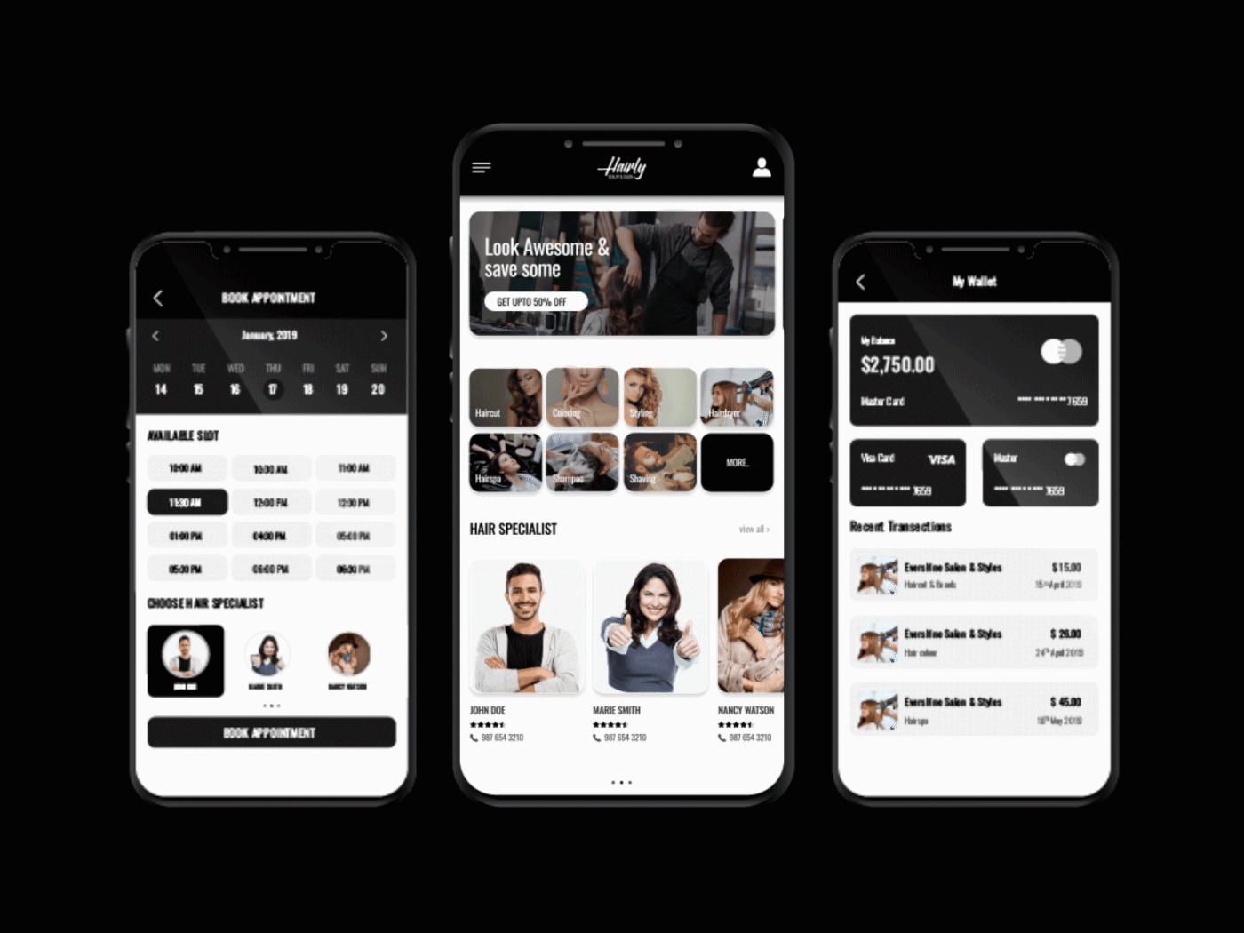 Services/Booking Web APP